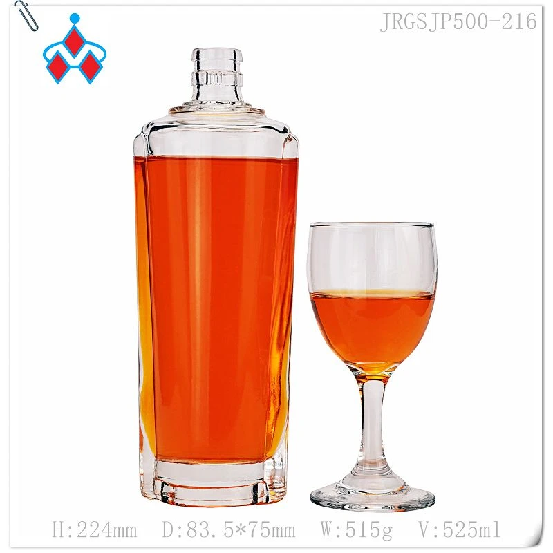 بطری ودکا شیشه ای خنک