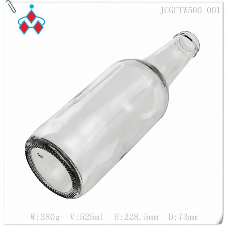White glass vinegar bottle Free Sample