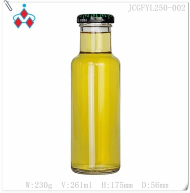 بطری های شیشه ای برای نگهداری آب میوه 250 میلی لیتر