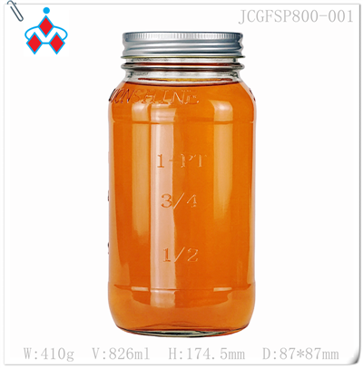 شیشه شفاف 800 میلی لیتری